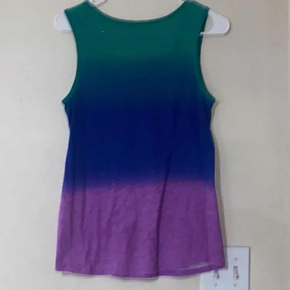 4/$30 Justice Top Girls Blue Green Purple Silver Glitter Sequin Size 18 Junior